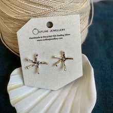 Load image into Gallery viewer, Anenome Star Stud Earrings