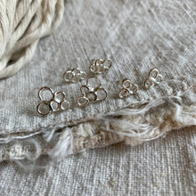 Load image into Gallery viewer, SEA FOAM STUD EARRINGS